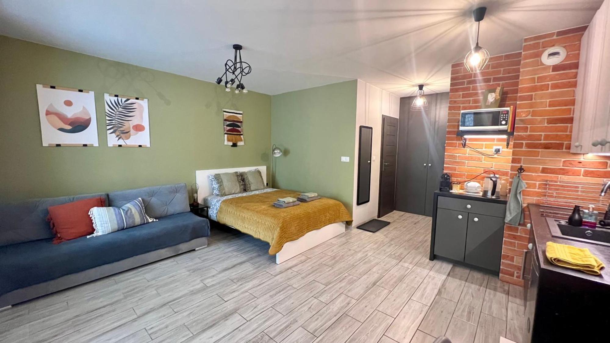 Roztocka Studio, Free Parking, Ac, 1 Tram To The & National Stadion Leilighet